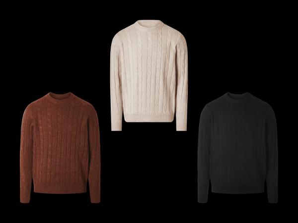 Herren Grobstrickpullover