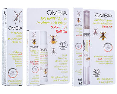 OMBIA APRÈS-INSEKTENSTICHPFLEGE