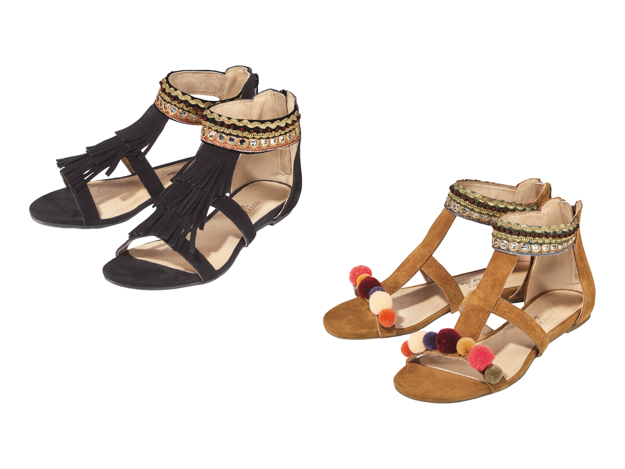 Sandales en cuir1