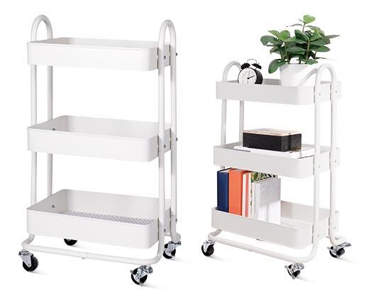 SOHL Furniture 3 Tier Rolling Cart