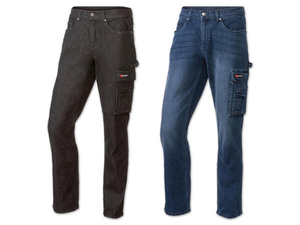 Herren Jeans-Arbeitsbundhose