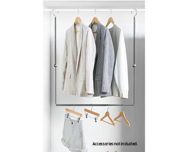Expandable Hanging Closet Rod