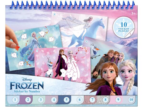 Sticker by Number/Designer Activity Book