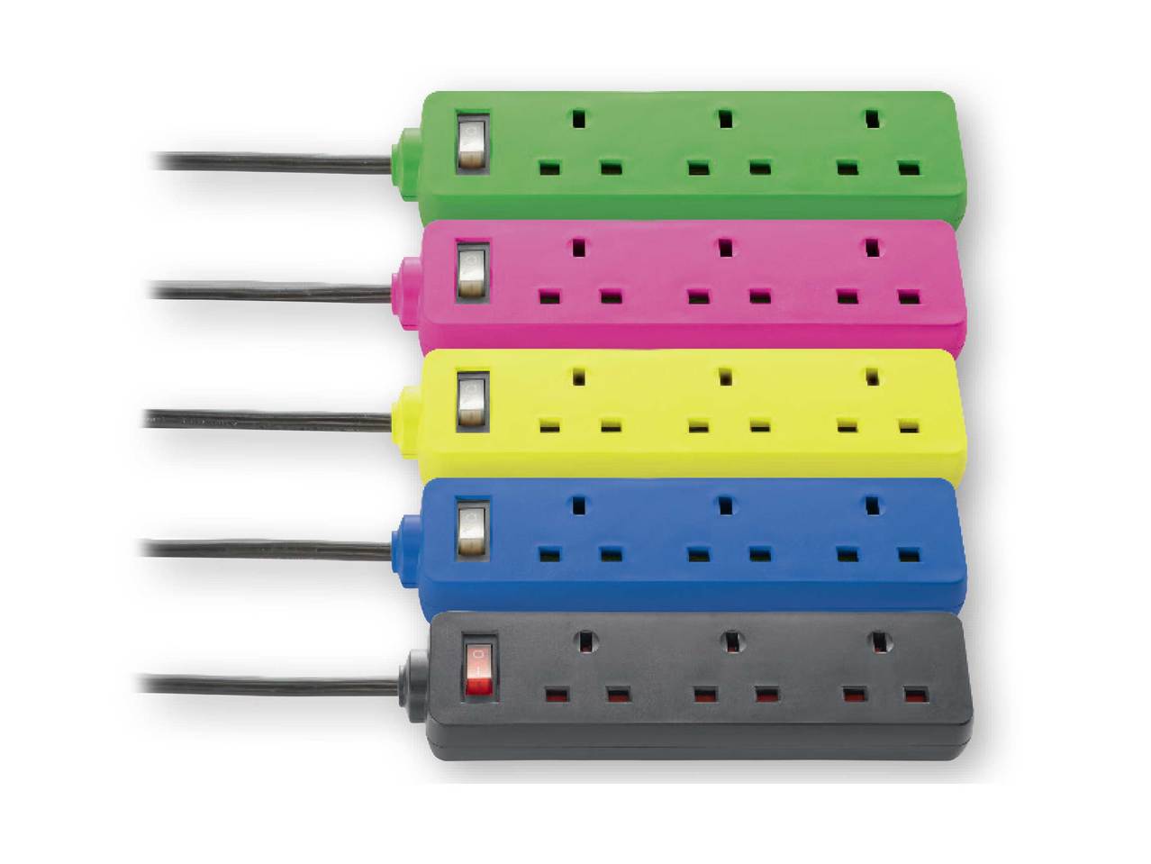 POWERFIX 3-Socket Extension Lead