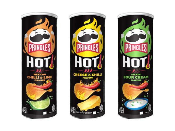 Patatine piccanti Pringles HOT