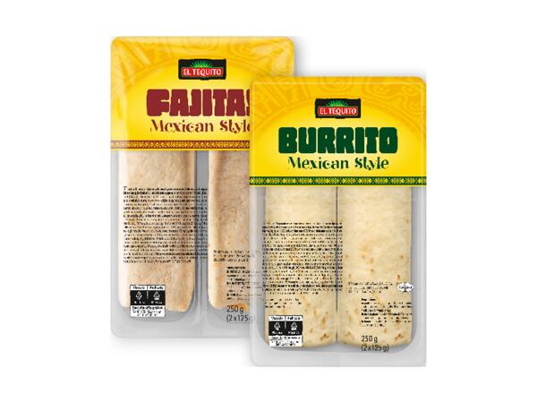 Mexican Burrito/Fajita