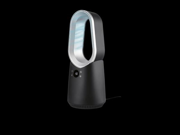 Desk bladeless fan