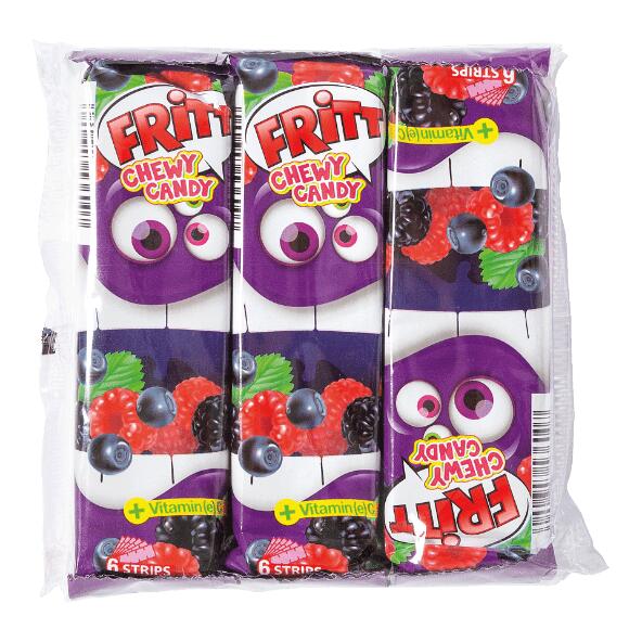 FRITT(R) 				Bonbons à mâcher, pack de 3