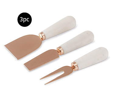 Marble Cheese Knife Set 3 Piece