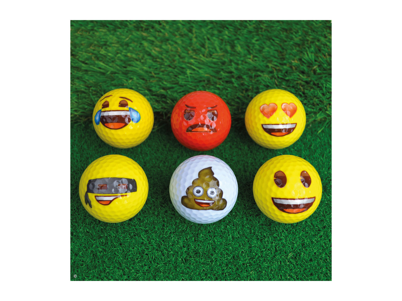 Emoji Golf Balls1
