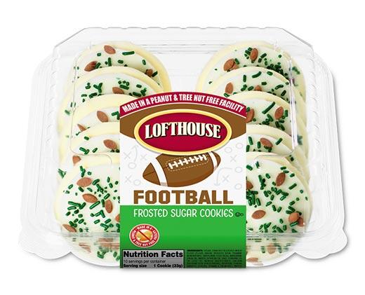 Lofthouse 
 Super Bowl Frosted Sugar Cookies