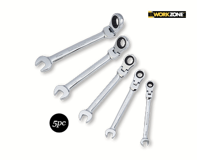 Ratchet Spanners 5pc Set