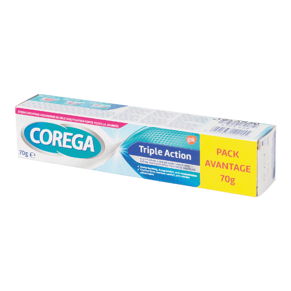 COREGA(R) Crème adhésive Triple Action