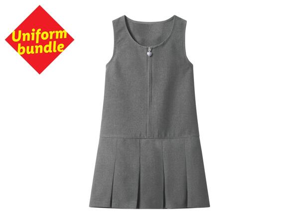 Grey Pinafore - 2 Pack