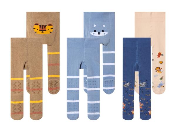 Collants pour ramper pour bébé, 2 paires