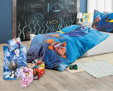 Parure de lit en flanelle pour enfants DISNEY