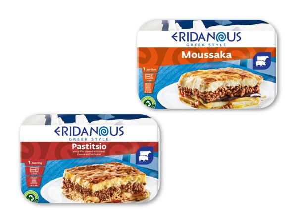Pastitsio eller moussaka