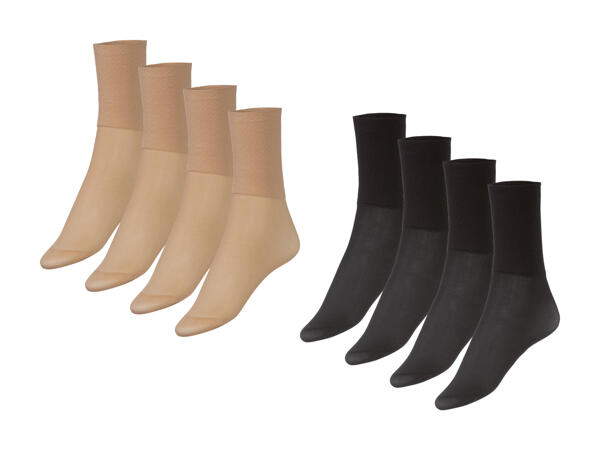 Socquettes fines, 2 paires