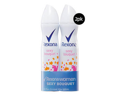 Rexona Men's or Women's Antiperspirant Deodorant 2 x 145g