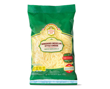 Pueblo Lindo Shredded Quesadilla or Grated Cotija Cheese