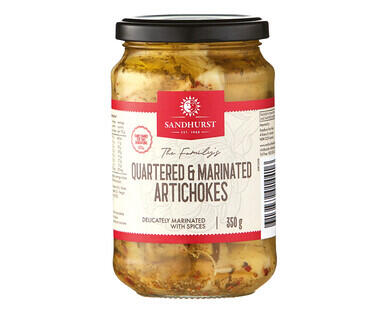 Sandhurst Marinated Artichoke Hearts 350g