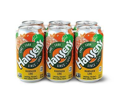 Hansen's Natural Soda 6-Pack Assorted varieties