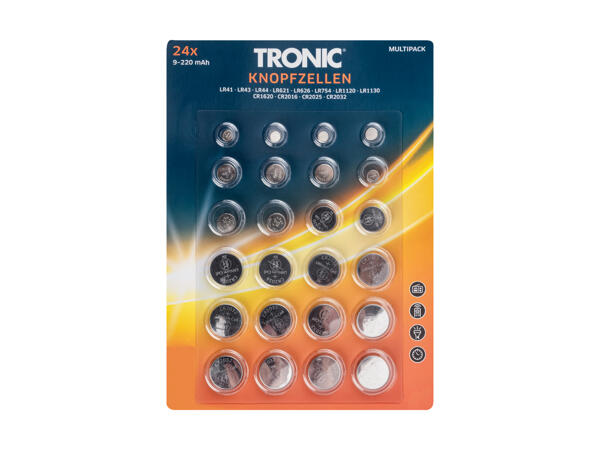 TRONIC(R) Knapcellebatteri