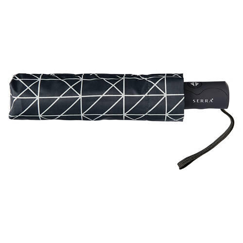 Automatic Umbrella - Black Abstract
