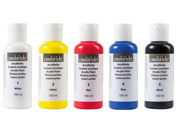 Acrylic Paints, Oil Paints or Watercolour Paints