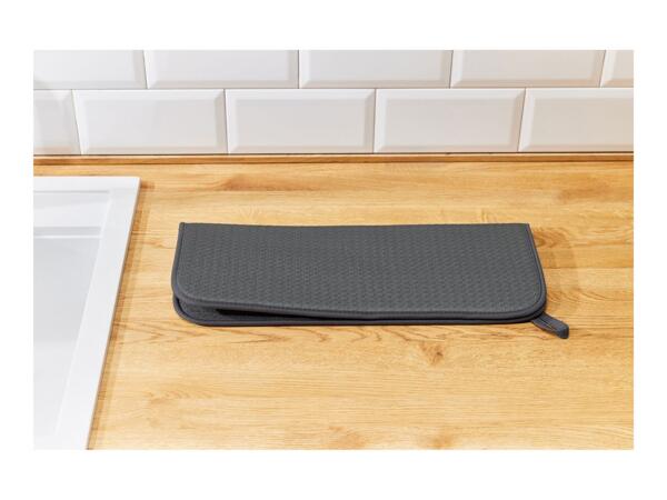 Livarno Home Dish Drying Mat - Grey
