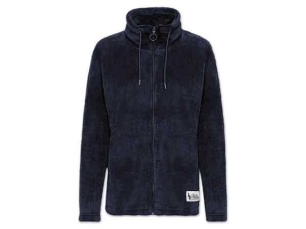 Damen Plüsch-Jacke