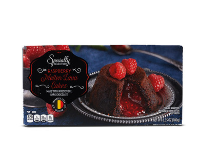 Specially Selected Chocolate or Raspberry Lava Cakes