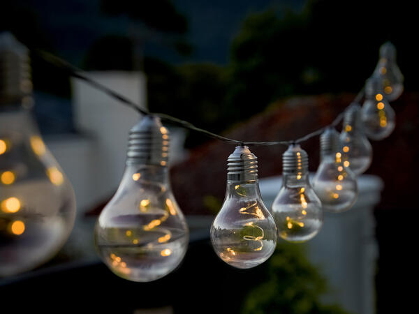 Solar Bulb String Lights