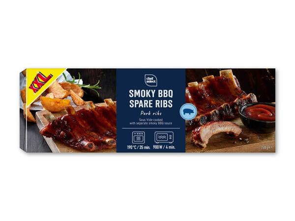 CHEF SELECT Røgede BBQ-spareribs