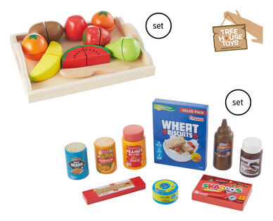 Wooden Play Food Sets