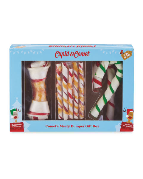 Cupid & Comet Rawhide Gift Set
