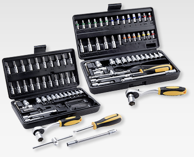 Set di chiavi a bussola, 47/53 pezzi WORKZONE(R)