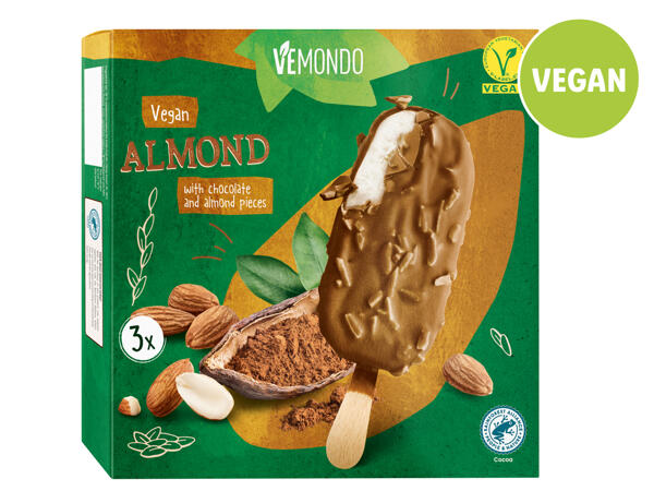 Veganes Stieleis
