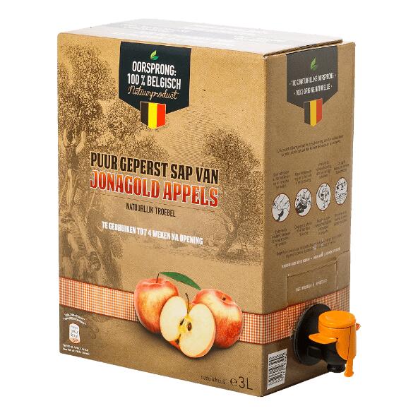 Sinaasappelsap of appelsap, bag-in-box