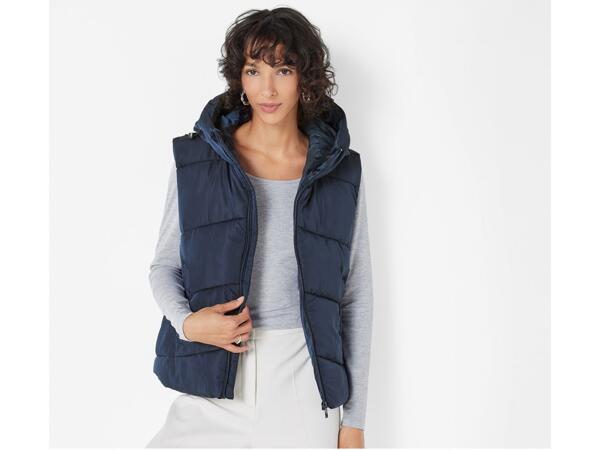 Ladies' quilted gilet