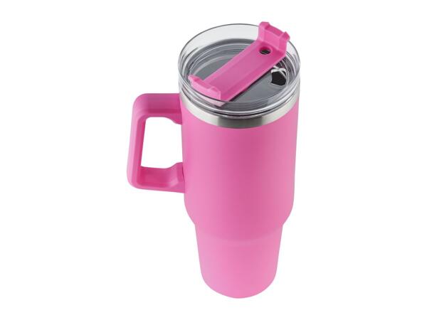 Livarno Home Stainless Steel Insulated Travel Mug - Pink