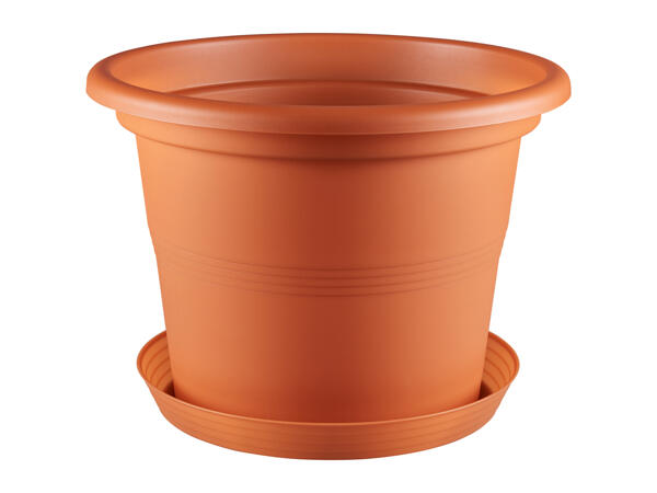 Parkside Planter with Saucer