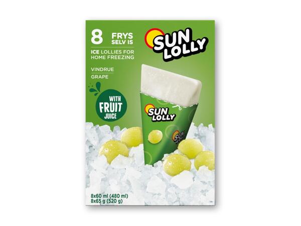 SUN LOLLY Frys selv-is