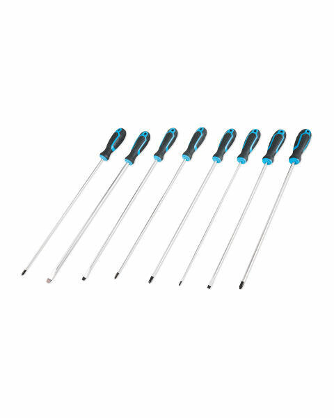 8 Piece Long Reach Screwdriver Set