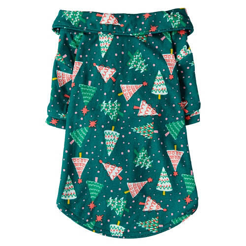 Holiday Pet Pajamas - Christmas Tree, L
