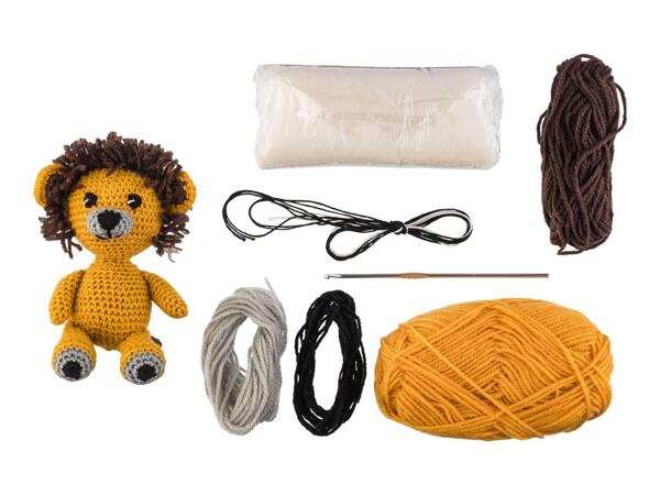 Crelando Craft Crochet Set Lion