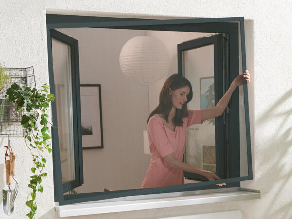 Alu-Insektenschutz-Fenster