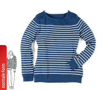 GREEN FEELING BIO Damen-Pullover, Baumwolle (Bio)