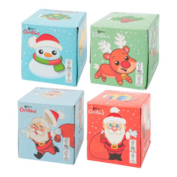 KARTIKA(R) 				Mouchoirs de Noël, 56 pcs