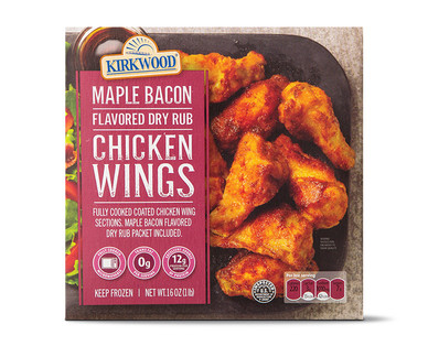 Kirkwood Maple Bacon Dry Rub Chicken Wings